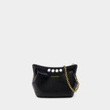 Peak Bag - Alexander McQueen - Synthetic Leather - Black