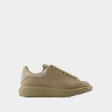 Oversized Sneakers - Alexander McQueen - Leather - Brown