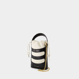 The Rise Mini Crossbody - Alexander McQueen - Leather - Black