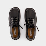 Old Calf Derbies - Alexander McQueen - Leather - Black