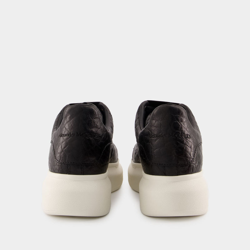 Oversized Sneakers - Alexander McQueen - Leather - Black