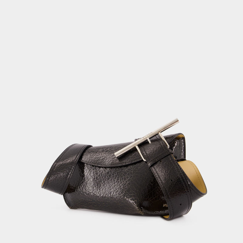 Sling Shoulder Bag - Alexander McQueen - Leather - Black