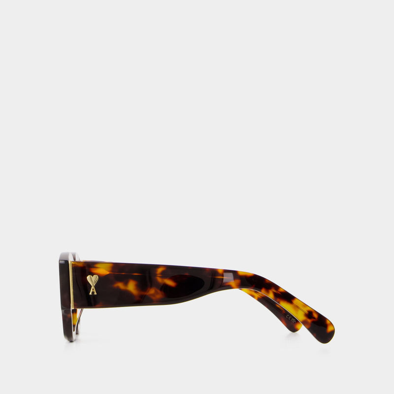 75001 Sunglasses - AMI Paris - Acetate - Brown