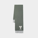 Adc Oversize Scarf - AMI Paris - Wool - Beige