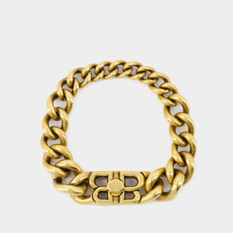 Monaco Gourmt Bracelet - Balenciaga - Brass - Gold