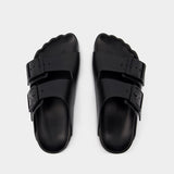 Sunday Sandals - Balenciaga - Leather - Black