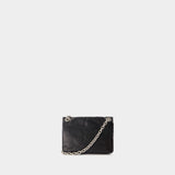 Monaco Mini Shoulder Bag - Balenciaga - Leather - Black