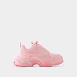 Triple S Sneakers - Balenciaga - Leather - Pink