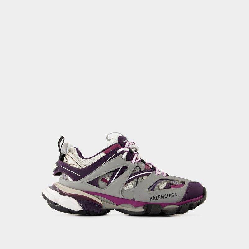 Track Sneakers - Balenciaga - Synthetic - Grey/Purple