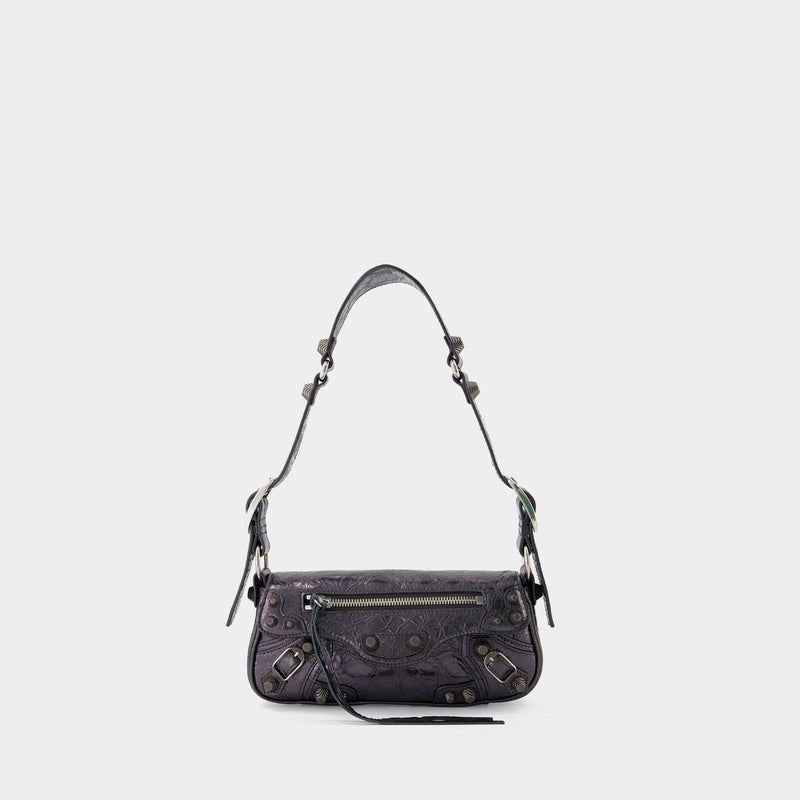 Le Cago Sling Xs Shoulder Bag - Balenciaga - Leather - Grey