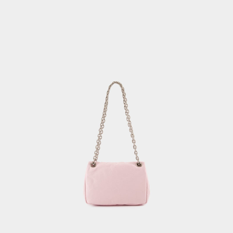 Monaco Mini Shoulder Bag - Balenciaga - Leather - Pink