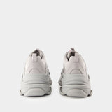 Triple S Sneakers - Balenciaga - Synthetic - Grey