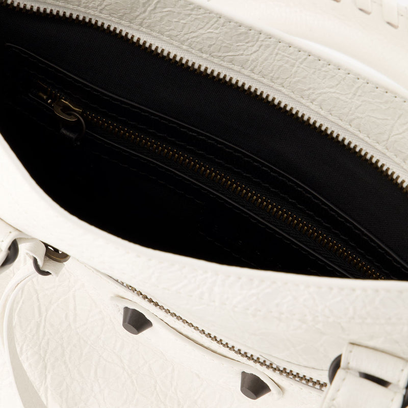 Le City Small Purse - Balenciaga - Leather - White