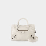 Le City Small Purse - Balenciaga - Leather - White