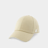 Signature Cap - Courreges - Cotton - Beige