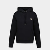 Fox Head Patch Regular Hoodie - Maison Kitsune - Cotton - Black