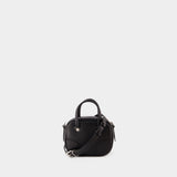 Mini Boogie Crossbody - Maison Kitsune - Leather - Black