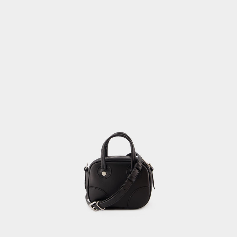 Mini Boogie Crossbody - Maison Kitsune - Leather - Black