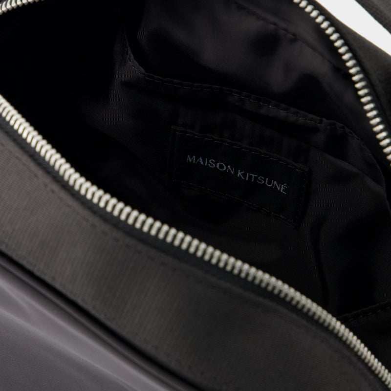 "The Traveller" Belt Bag - Maison Kitsune - Synthetic - Black