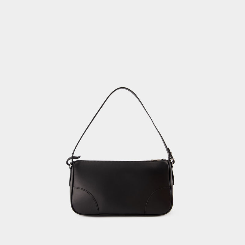 Boogie Baguette Shoulder Bag - Maison Kitsune - Leather - Black