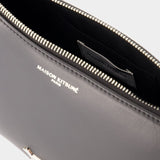 Boogie Baguette Shoulder Bag - Maison Kitsune - Leather - Black