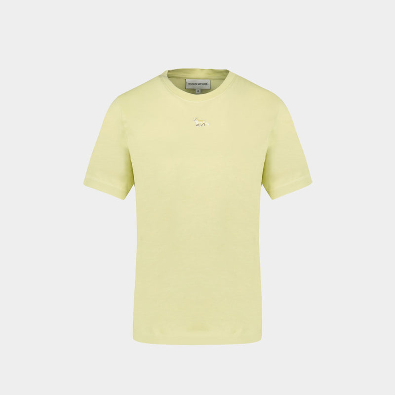 Baby Fox Patch T-Shirt - Maison Kitsune - Cotton - Yellow