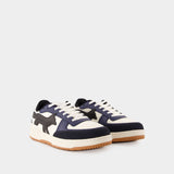 Chiru Sneakers - Maison Kitsune - Leather - Blue