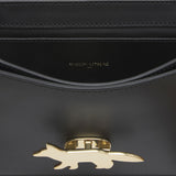 Edie Shoulder Bag - Maison Kitsune - Leather - Black