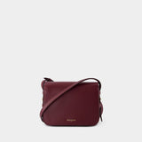 Edie Shoulder Bag - Maison Kitsune - Leather - Bordeau