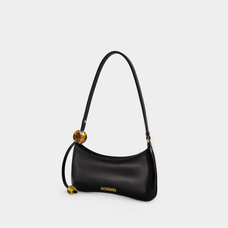 Le Bisou Perle Bag - Jacquemus - Leather - Black