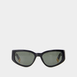 Gala Sunglasses - Jacquemus - Acetate - Black