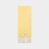 L
écharpe Carro Scarf - Jacquemus - Wool - Yellow