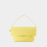 Le Grand Rond Carre Bag - Jacquemus - Leather - Light Yellow