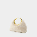 Le Petit Calino Clutch - Jacquemus - Leather - Beige