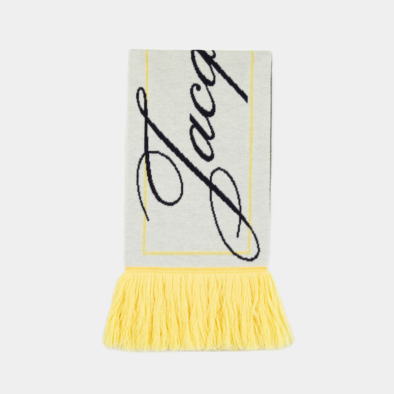 L
echarpe Liga Scarf - Jacquemus - Wool - Yellow