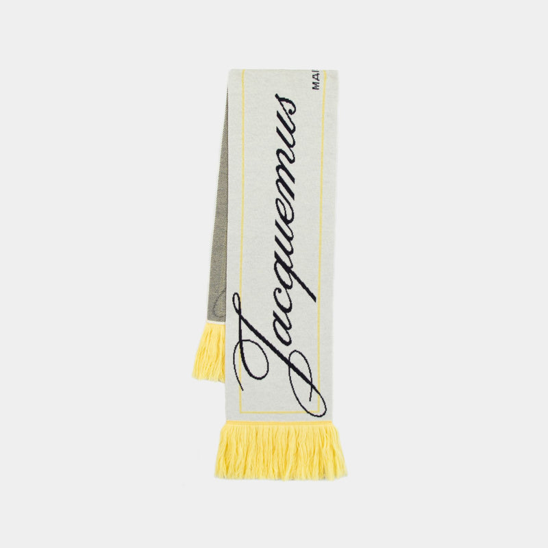 L
echarpe Liga Scarf - Jacquemus - Wool - Yellow