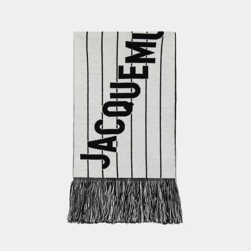 L
echarpe Liga Scarf - Jacquemus - Wool - Black