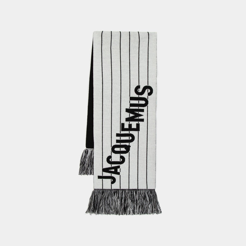 L
echarpe Liga Scarf - Jacquemus - Wool - Black