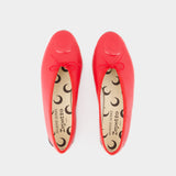 Lilouh ballerinas - Marine Serre - Leather - Red