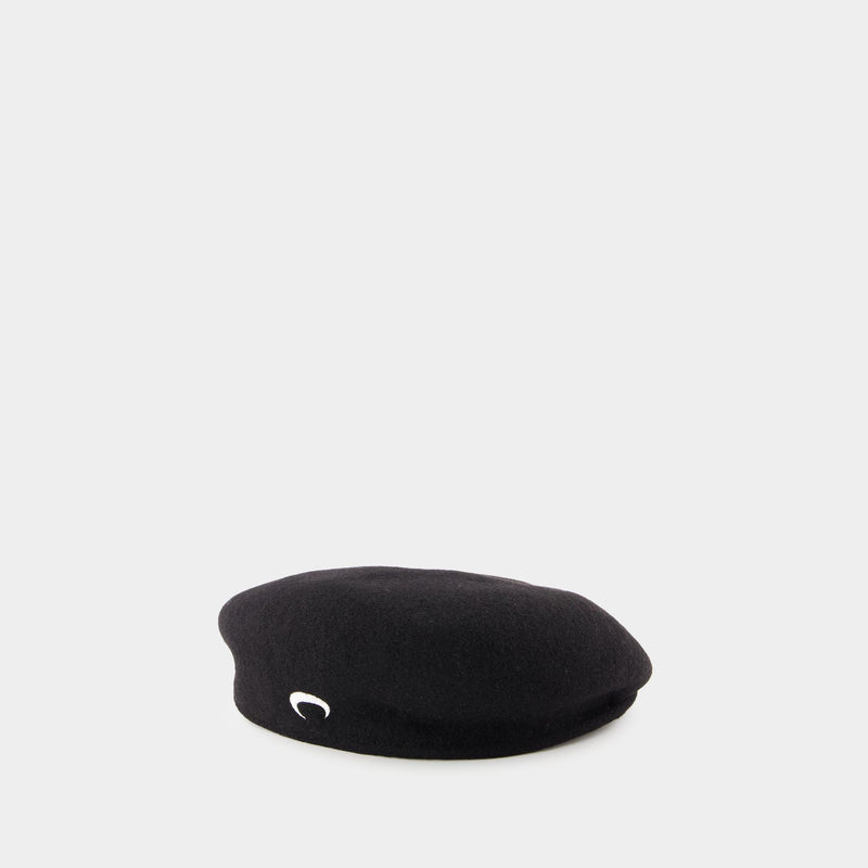 Beret - Marine Serre - Wool - Black