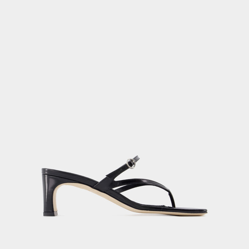 Giselle Sandals - Aeyde - Leather - Black