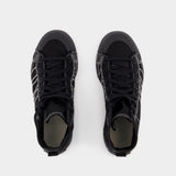 Nizza Hi Sneakers - Y-3 - Leather - Black