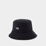 Strp B Bucket Hat - Y-3 - Synthetic - Black