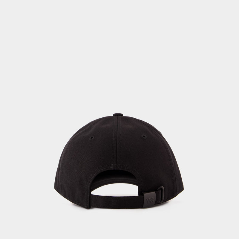 Cap - Y-3 - Synthetic - Black