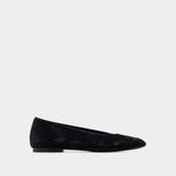 Ballerinas - Burberry - Leather - Black