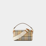 Small Note Purse - Burberry - Synthetic Leather - Brown