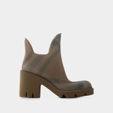 Ankle Boots Marsh- Burberry - Synthetic - Nude