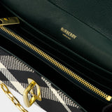 Rocking Horse Wallet On Chain - Burberry - Synthetic - Black