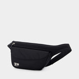 Shield Belt Crossbody - Burberry - Nylon - Black