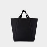 Shield Shopper Bag - Burberry - Nylon - Black